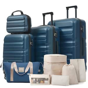 Harper & Bright Designs 5 or more Bags 5-Piece Inky Blue ABS Dual
