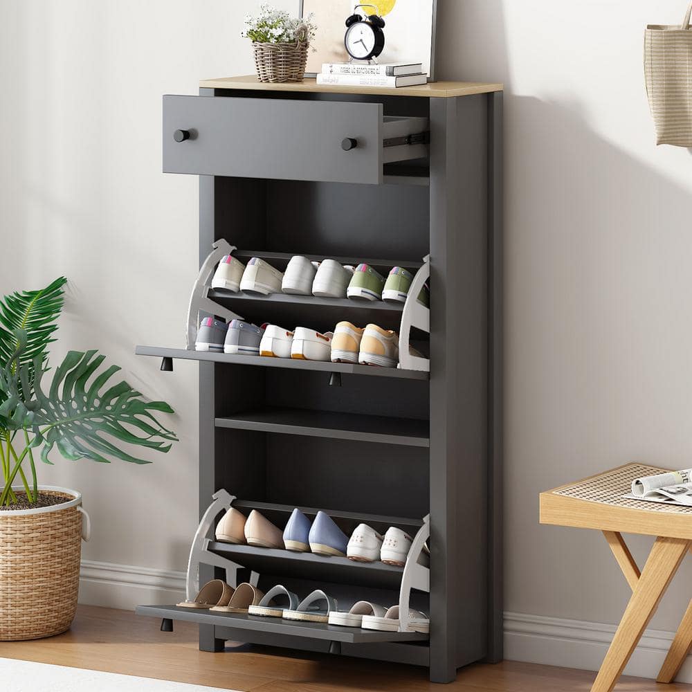 3点セットNEIGHBORHOOD CI/P SNEAKER STORAGE 2 Amazon.com: JOZZBY Shoe Cabinet for Entryway Slim Set of 2