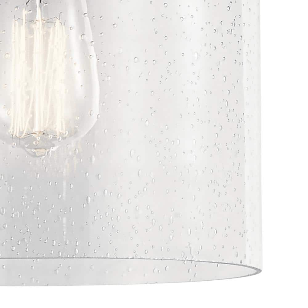 Winslow Olde Bronze Glass Semi Flush Mount Light