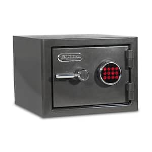 Platinum Small Fireproof/Waterproof Home and Office Digital Lock Safe