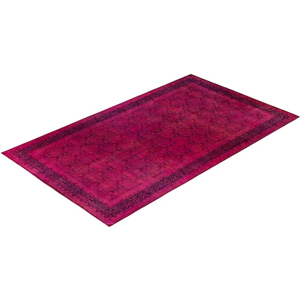 Fine Vibrance One-of-a-Kind Purple - 15 ft. 8 in. x 9 ft. 2 in. Handmade Area Rug