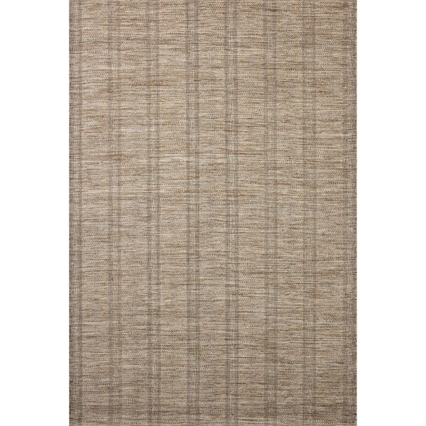 Chris Loves Julia Eugene Toffee / Ivory 9 ft. 3 in. x 13 ft. Area Rug