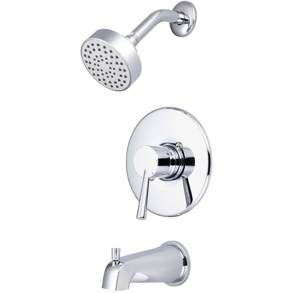 i2 1-Handle Wall Mount Tub and Shower Faucet Trim Kit in Polished Chrome (Valve not Included) price history on PriceWatchPro