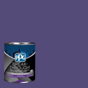 1 qt. PPG1175-7 Imperial Purple Semi-Gloss Door, Trim & Cabinet Paint