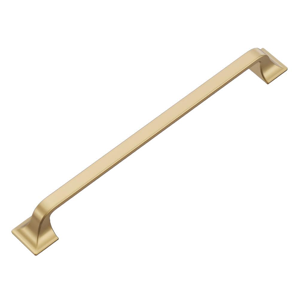 Champagne Bronze Solid Metal Kitchen Cabinet Handles, 8-13/16 Inch