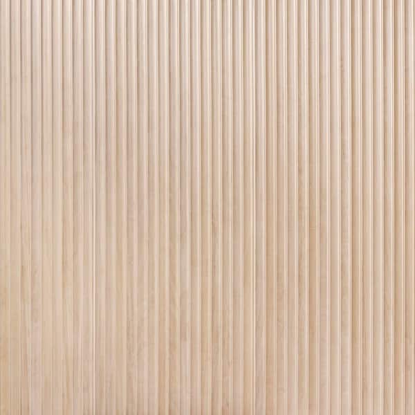 Forma Honey Brown 17.66 in. x 47.19 in. Fluted Wood Look Matte Ceramic Wall Tile (17.31 sq. ft. / Case)