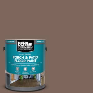 1 gal. #BNC-23 Almond Truffle Gloss Enamel Interior/Exterior Porch and Patio Floor Paint