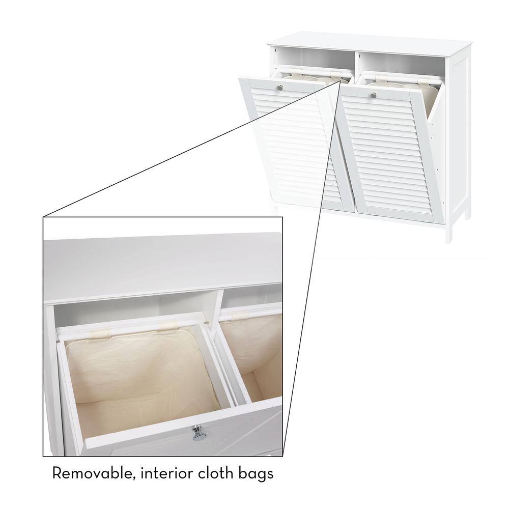 Buy Ellsworth 32 in. W x 14 in. D x 30 in. H Double TiltOut Laundry