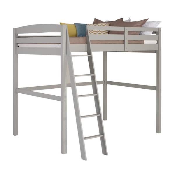 Camaflexi Tribeca Grey Full Size High, How To Make A Loft Bed Higher