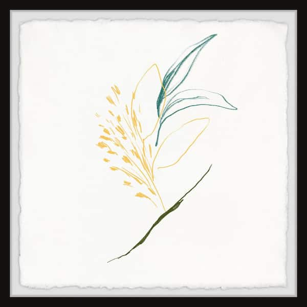 Unbranded "Flower of Dreams" by Marmont Hill Framed Nature Art Print 18 in. x 18 in.