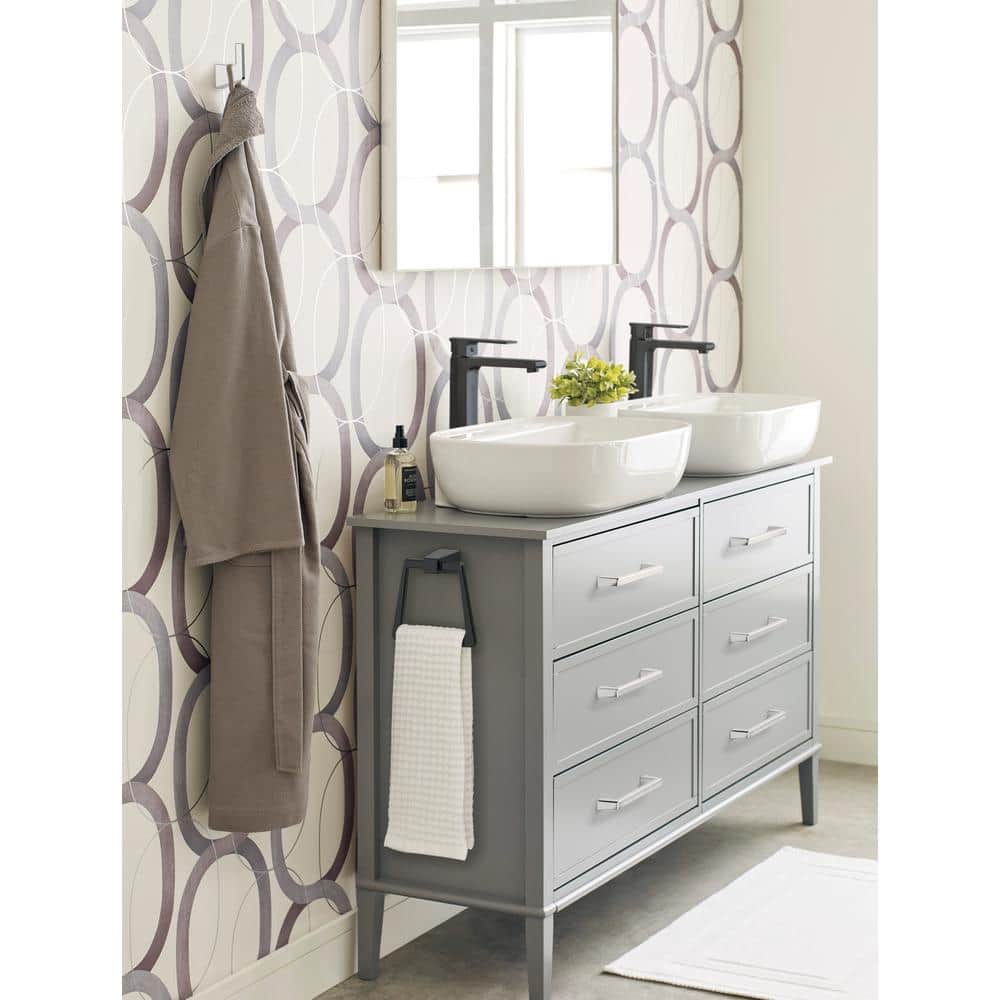 Polished Nickel Single Prong Wall Mounted Robe Hook