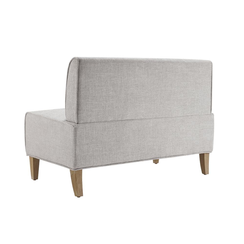 Trapp Corner Nook 73.37 in. Tan Dining Bench High Back - thumbnail 6