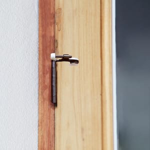 Oil Rubbed Bronze Hollow Core Hinge Pin Door Stop (5-Pack)