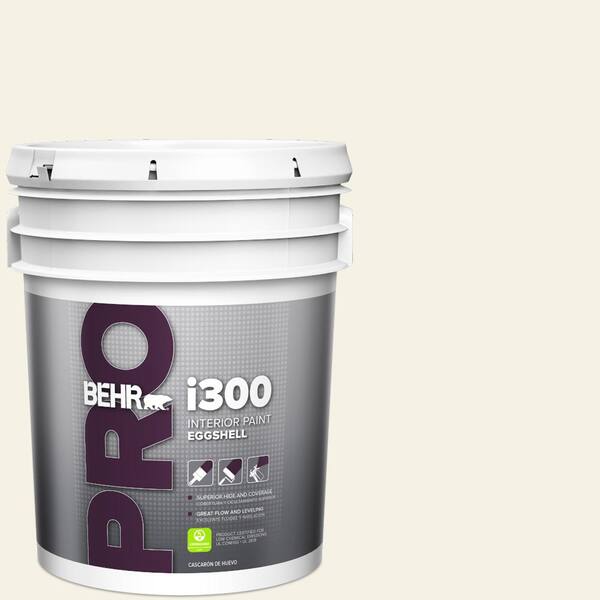 BEHR PRO 5 gal. #ECC-16-2 Bright Moon Eggshell Interior Paint