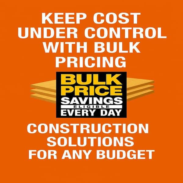 OSB 7/16 Application as 4ft. X 8 ft. Sheathing Panel