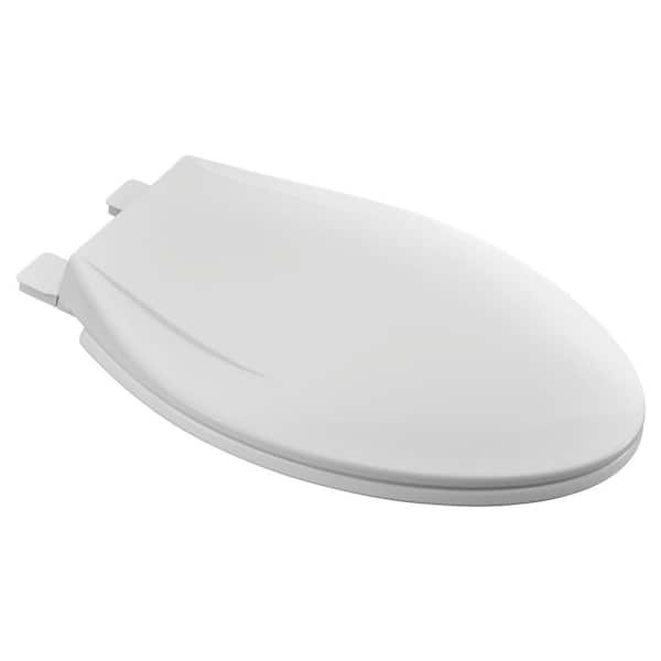 Champion Elongated Slow Close Toilet Seat in White