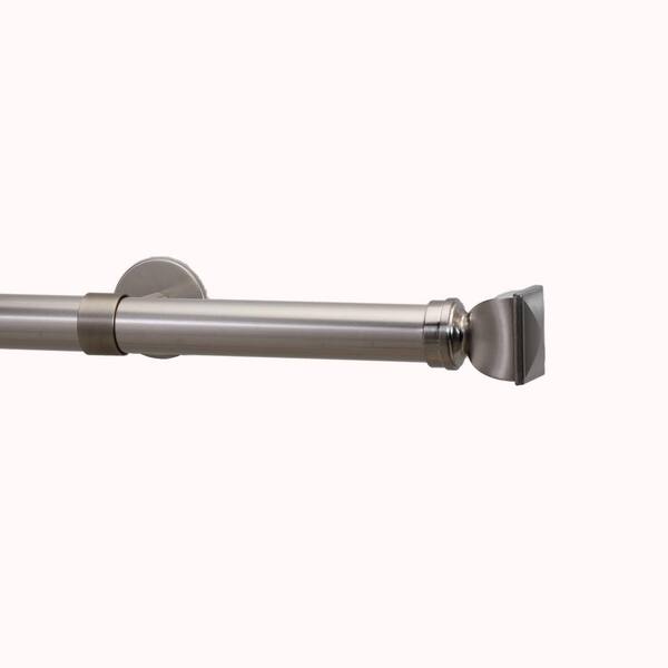 Home Decorators Collection 72 in. - 144 in. Mix and Match Telescoping 1 in.  Single Curtain Rod in Oil-Rubbed Bronze AORB144FOHJ07 - The Home Depot