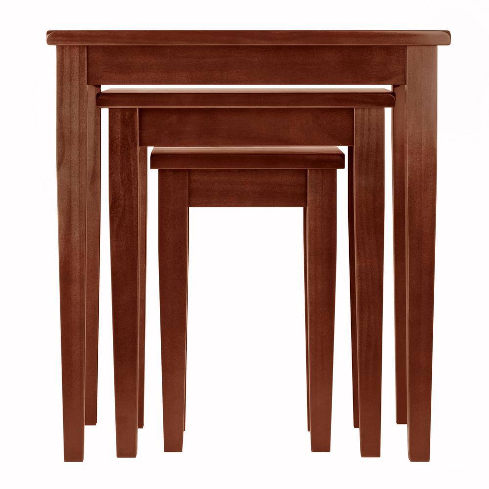Regalia 3-Piece Nesting Table in Walnut Finish - thumbnail 5
