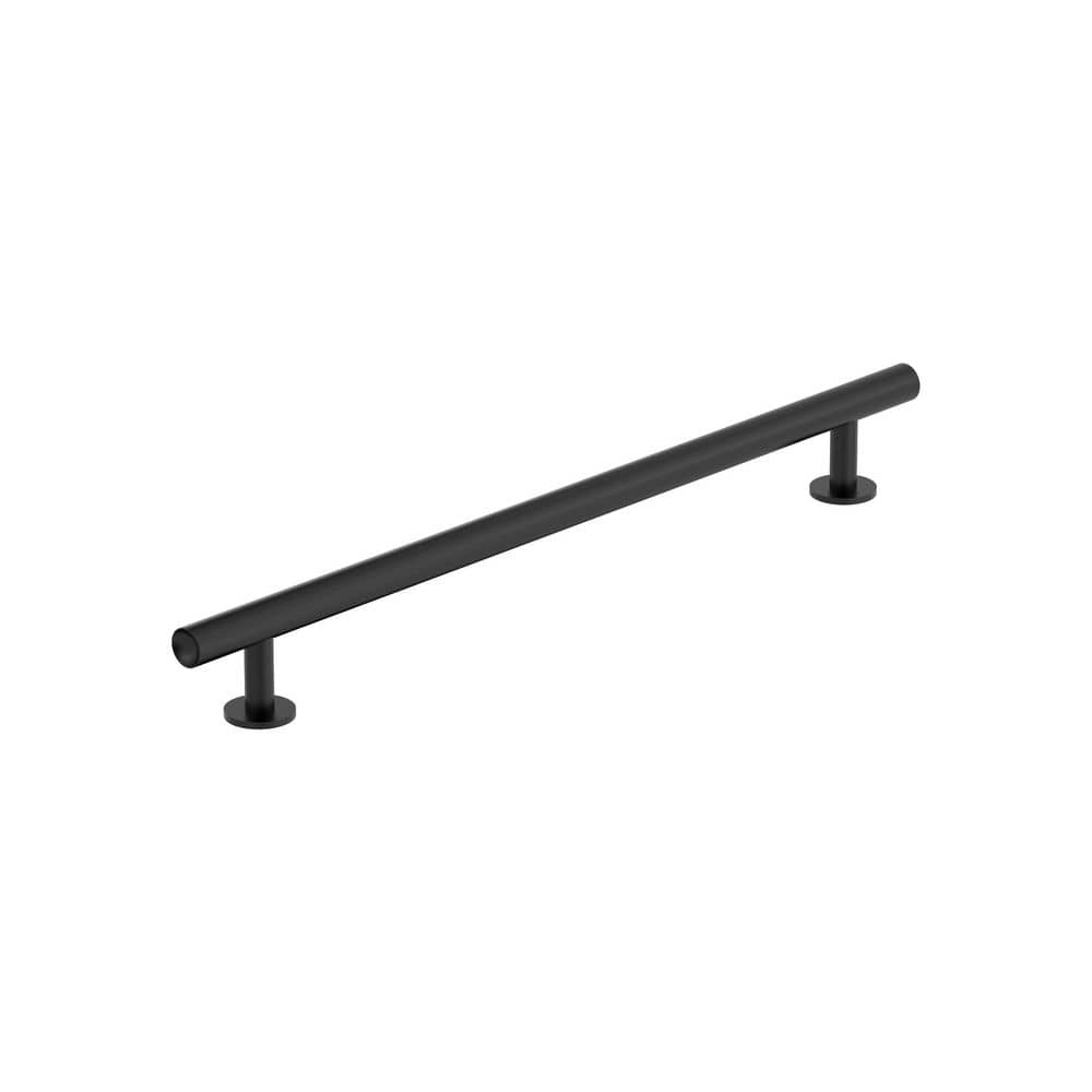 Radius 8-13/16 in. (224mm) Center-to-Center Matte Black Bar Cabinet Pull price history on PriceWatchPro