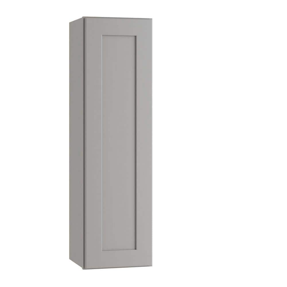 Newport 12 in. W x 12 in. D x 42 in. H Assembled Plywood Wall Kitchen Cabinet in Pearl Gray with Soft Close price history on PriceWatchPro