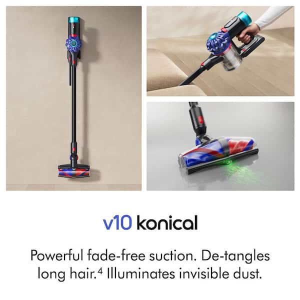 Dyson V10Konical Bagless Cordless HEPA Filter Stick Vacuum for