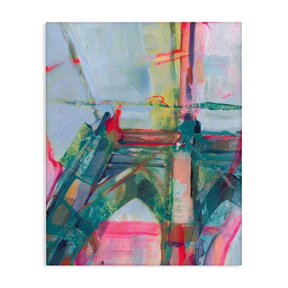 Looming Bridge Arches by Ethan Harper Unframed Architecture Graphic Art Print 40 in. x 30 in. price history on PriceWatchPro