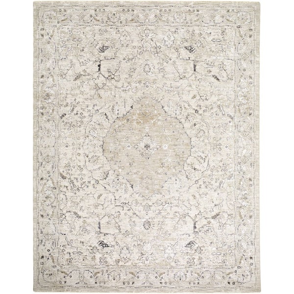 Gakko GKK-2312 6 ft. x 9 ft. Machine Woven Rug, Gray