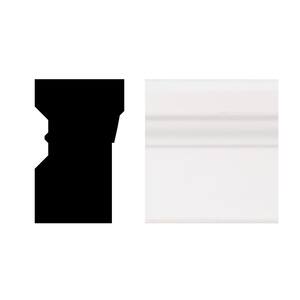 Veranda 7 ft. x 1-63/64 in. x 1-15/64 in. Vinyl Composite Brick Molding