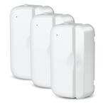 Battery-Powered Smart Wi-Fi Door and Window Sensor, Easy setup - No Hub Required in White (3-Pack)