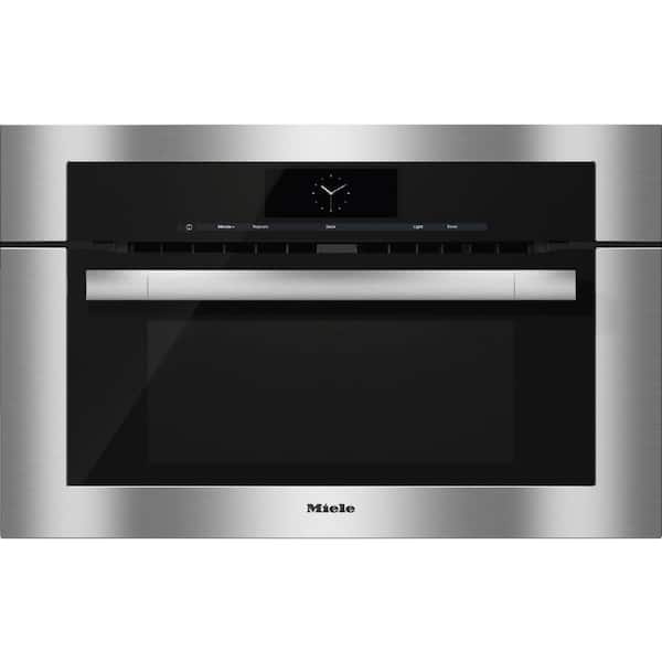 Miele 30 in. Electric ContourLine Speed Wall Oven with Built-in Microwave in Stainless Steel