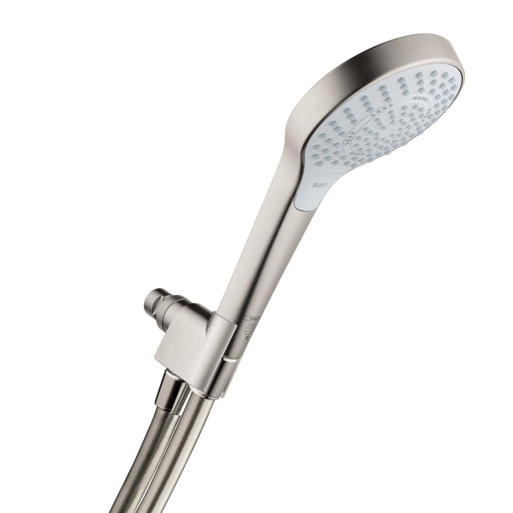 Croma Select S 3-Spray Patterns Wall Mount Handheld Shower Head Set 1.75 GPM in Brushed Nickel price history on PriceWatchPro