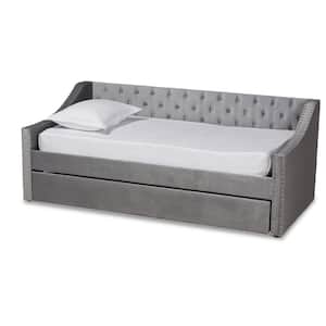 Raphael Grey Twin Daybed with Trundle
