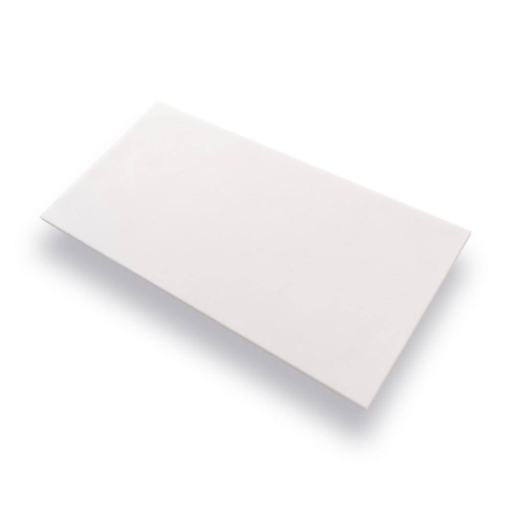 White Honed Marble Look 12" x 24" Wall and Floor Tile
