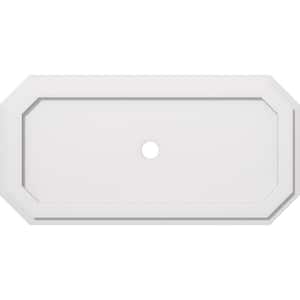 34 in. W x 17 in. H x 2 in. ID x 1 in. P Emerald Architectural Grade PVC Contemporary Ceiling Medallion