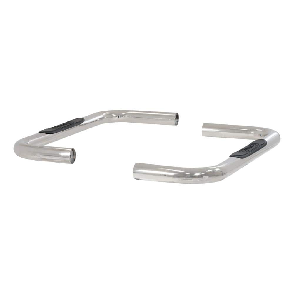 3-Inch Round Polished Stainless Steel Nerf Bars, No-Drill, Select Ford Bronco, F-150 price history on PriceWatchPro