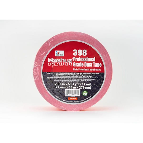 Wod Tape Red Colored Duct Tape - 12 inch x 60 Yards - Waterproof, UV Resistant, Industrial & Home Improvement Dtc10, Size: 12 x 60 yds.