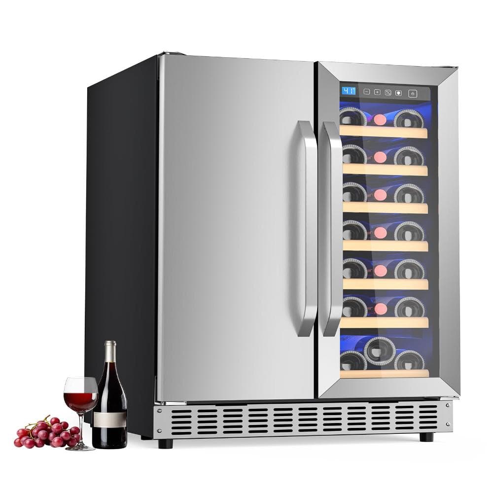 23.5 in. Beverage & Wine Combos, Dual Zone Wine Fridge holds 21 Bottles and 88 Cans, Upgrade Cooling, Low Noise price history on PriceWatchPro