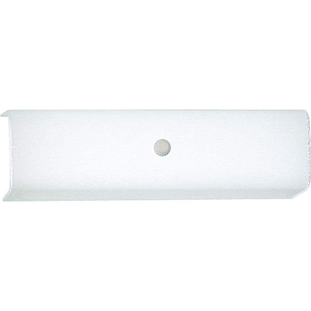 Channel Glass Collection 2-Light White White Glass Traditional Bath Vanity 