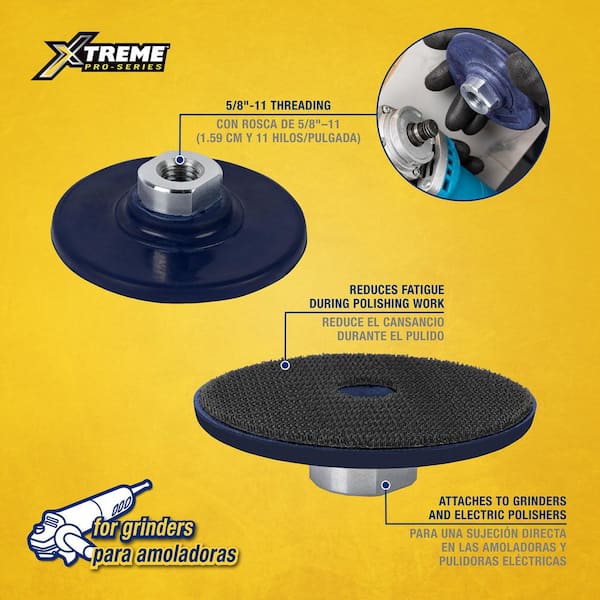 Xtreme 4 in. Dry Diamond Polishing Backing Pad