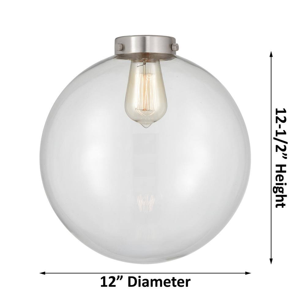 Mini Globe Matte Black LED Pendant Light - Indoor/Outdoor