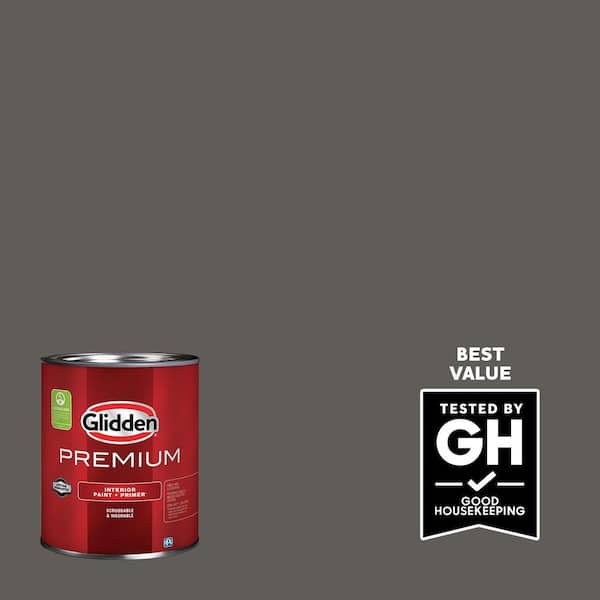 Glidden Premium 1 qt. PPG1008-7 Stone's Throw Satin Interior Latex Paint