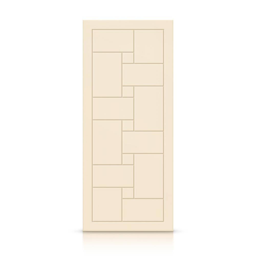 24 in. x 80 in. Hollow Core Beige Painted Composite MDF Interior Door Slab price history on PriceWatchPro