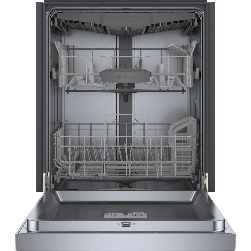 24" Stainless Steel Built-In Dishwasher with Front Control and 3rd Rack