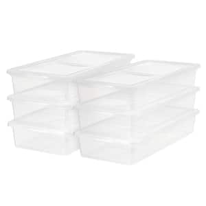 41 Qt. Storage Box in Clear (6-Pack)