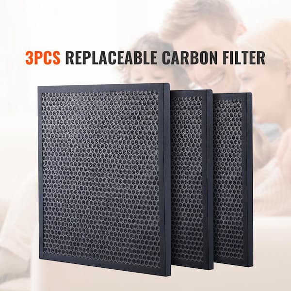 【限定セール！】 SKYSHALO Active Carbon Filters 3 Pack, 16 in. x 19 in. Air 邦楽