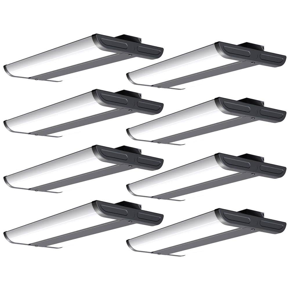 1.97 ft. LED High Bay Shop Light, Black 150W 21500LM 5000K for Warehouse Wo