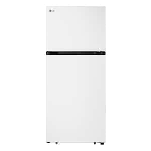 28 in. 18 cu. ft. Top Freezer Garage-Ready Refrigerator in White