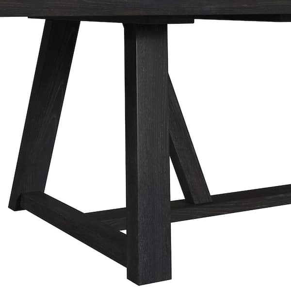 Picket House Furnishings Pinnacle Modern Charcoal Wood 100 in