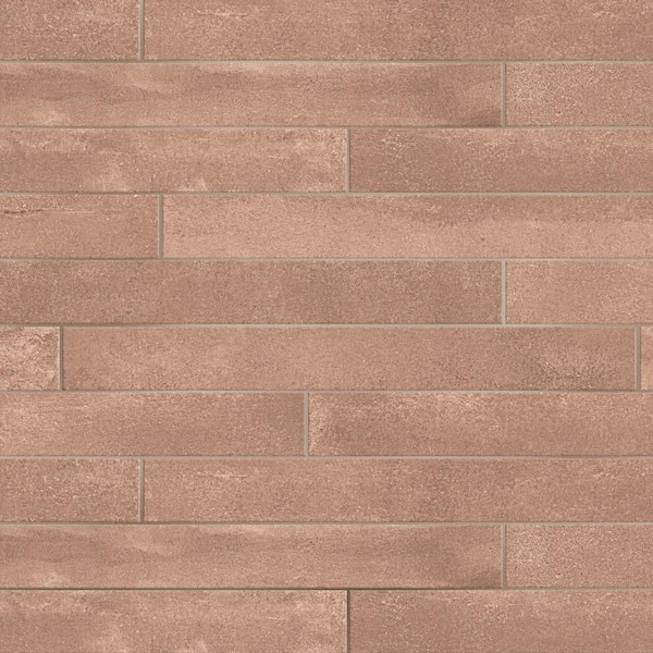 Tucson Cotto 2 in. x 18 in. Porcelain Floor and Wall Tile (8.29 sq. ft./Case)