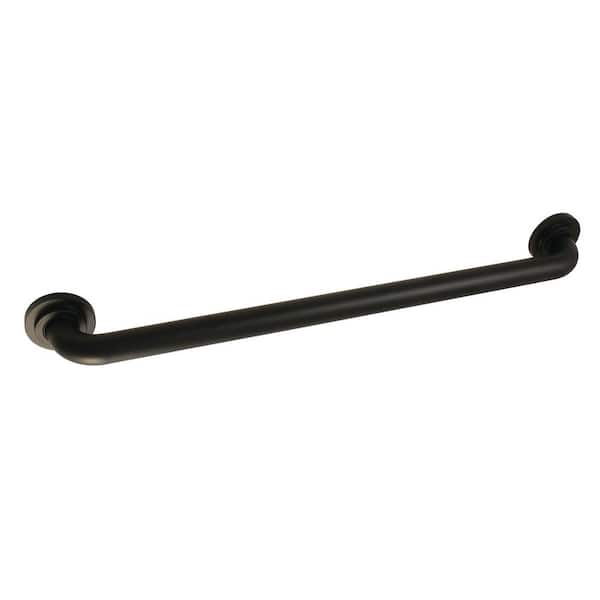 Kingston Brass Manhattan 36 in. x 1-1/4 in. Grab Bar in Matte Black